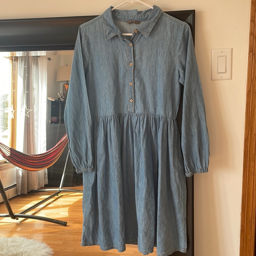 Blue dress for kids 15-16